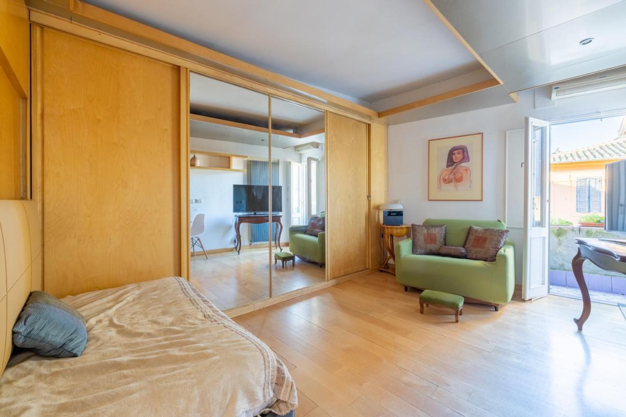 Romantic Studio In Trastevere Bagian luar foto